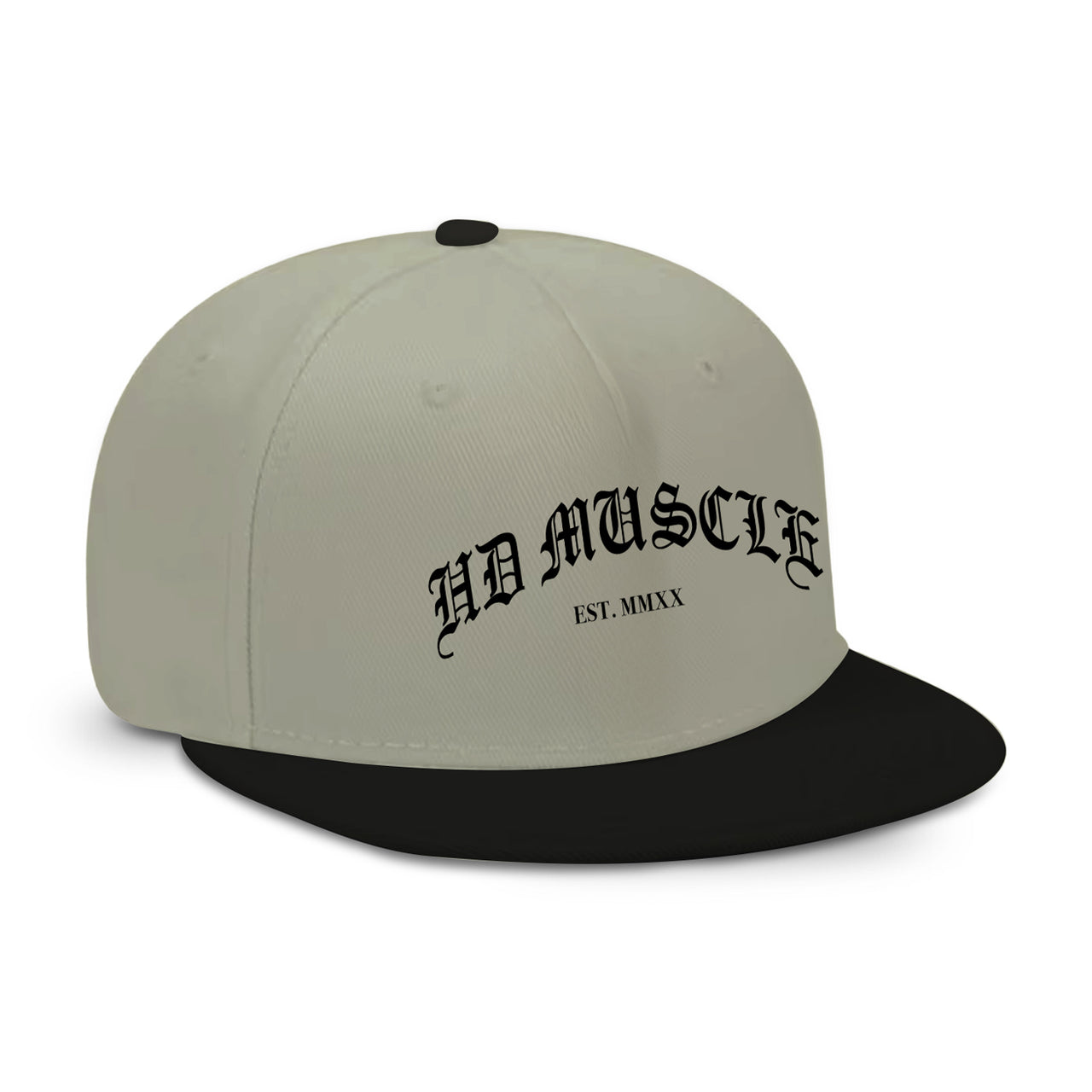 Gothic Hat — Cream + Black