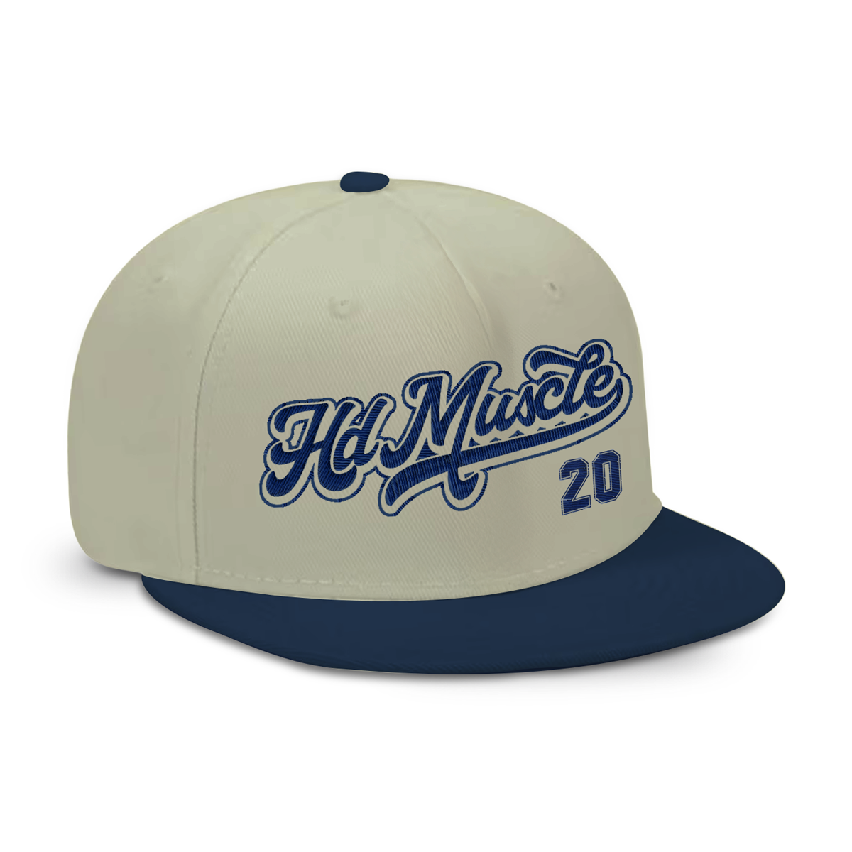 Varsity Hat — Navy + Cream