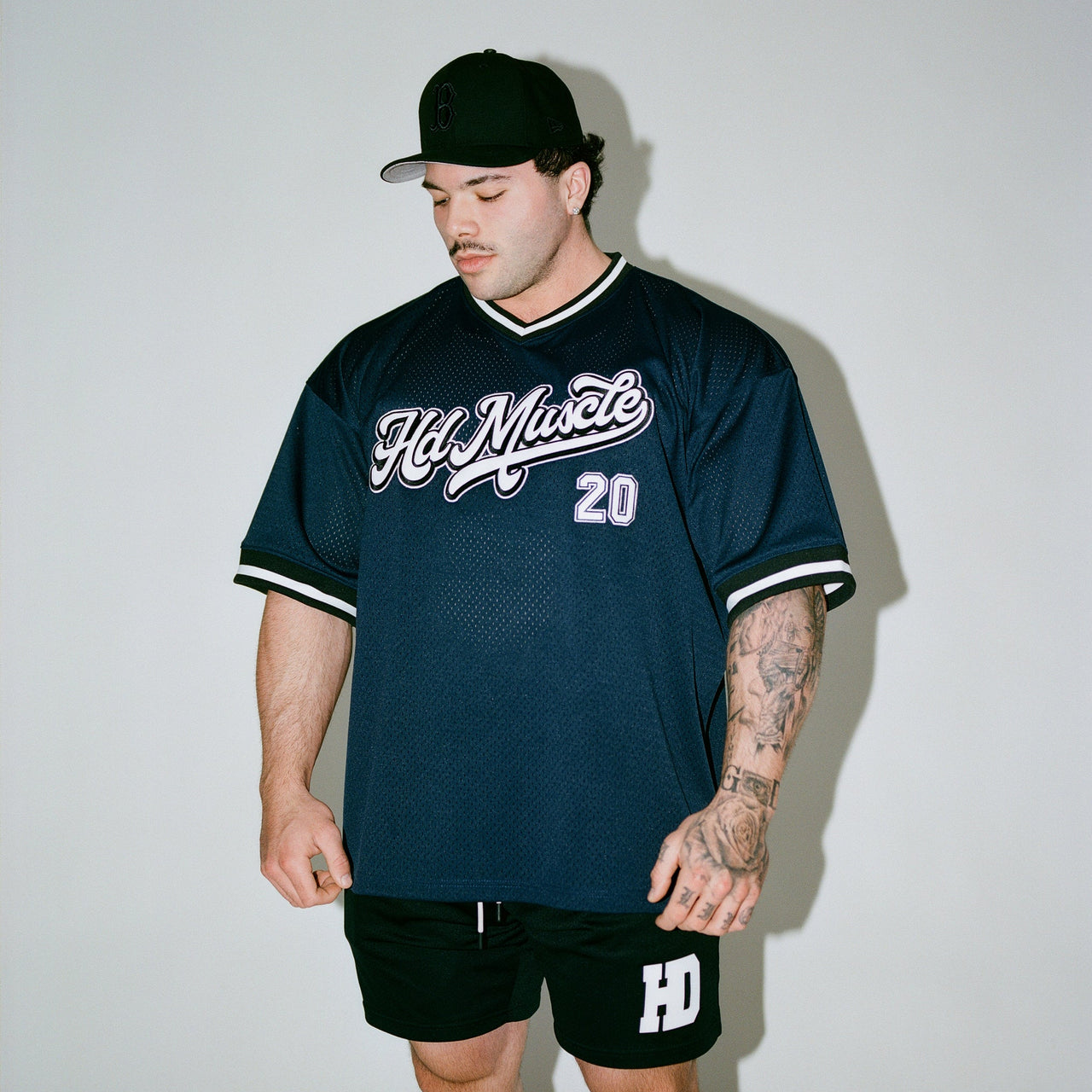 Varsity Baseball Jersey — Navy Blue