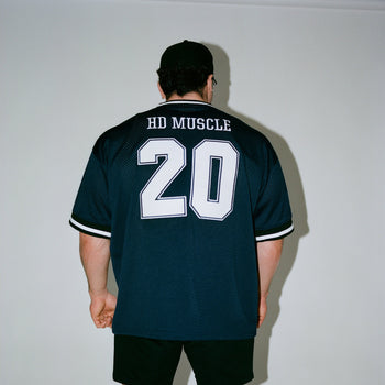 Varsity Baseball Jersey — Navy Blue