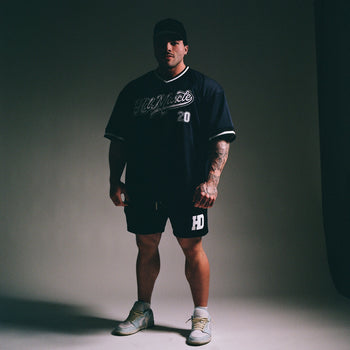 Varsity Baseball Jersey — Navy Blue