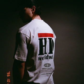 Serif T-Shirt — Off White