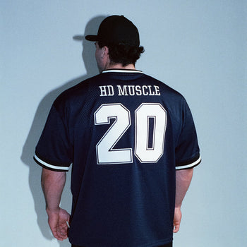 Varsity Baseball Jersey — Navy Blue
