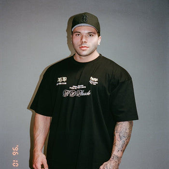 Reclaimed Olympia '25 T-Shirt — Black