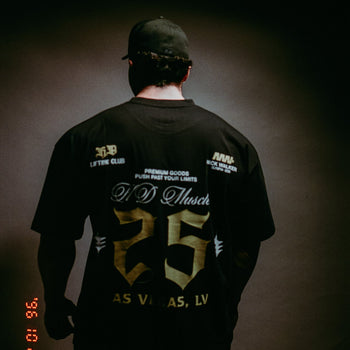 Reclaimed Olympia '25 T-Shirt — Black