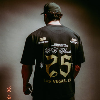 Reclaimed Olympia '25 T-Shirt — Black