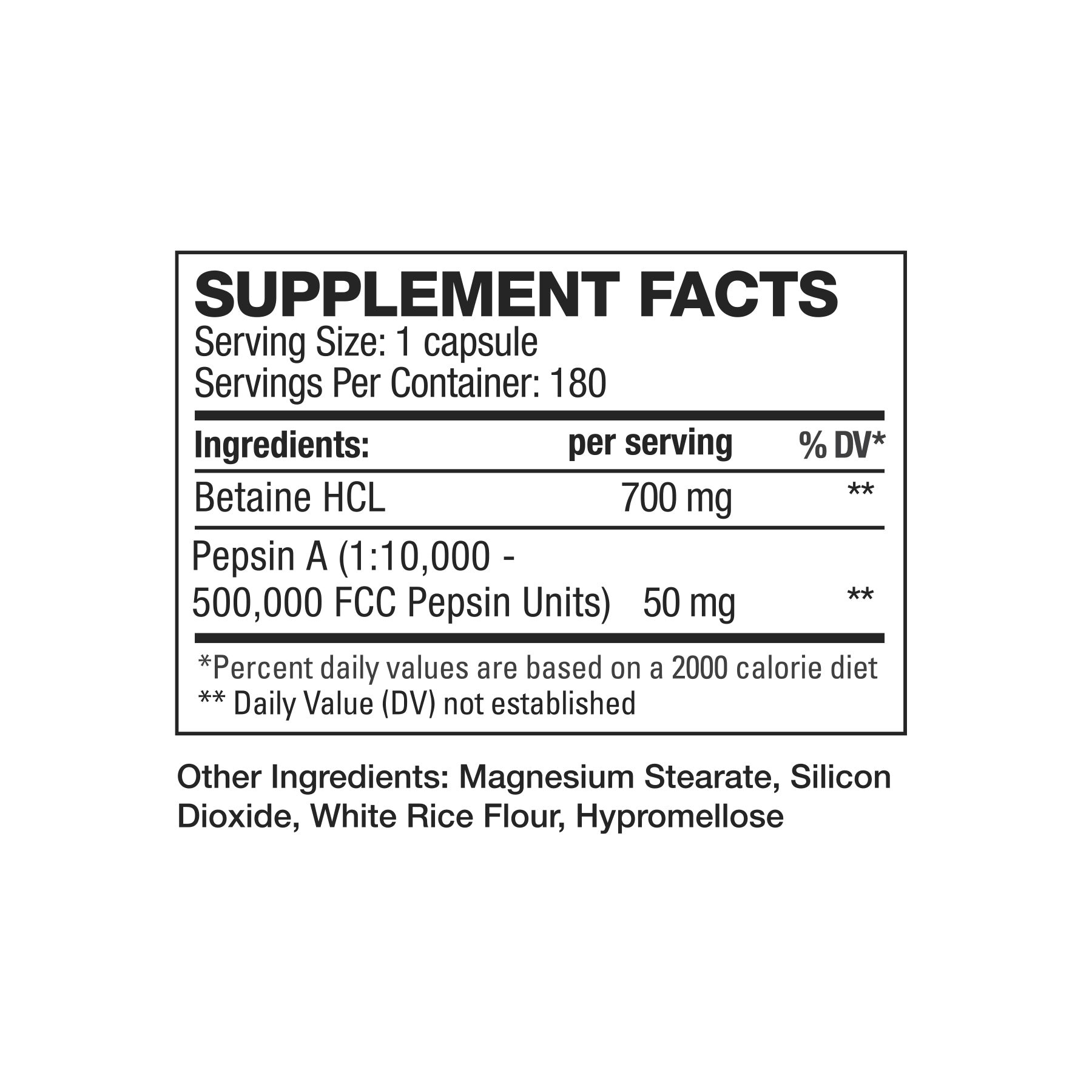 Betaine HCL