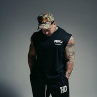 Collegiate Tank  — Black Onyx
