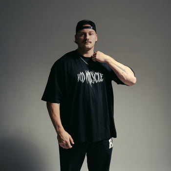 Chrome Script T-Shirt — Black Onyx