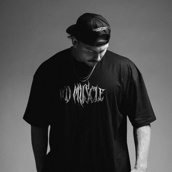 Chrome Script T-Shirt — Black Onyx