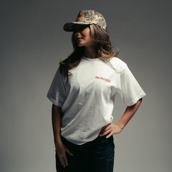 Weight Man T-Shirt — Bright White