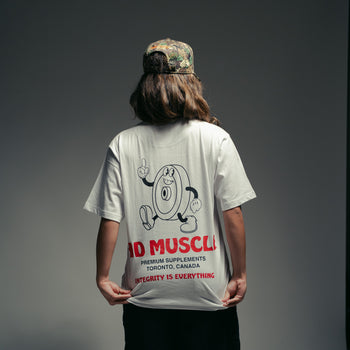 Weight Man T-Shirt — Bright White