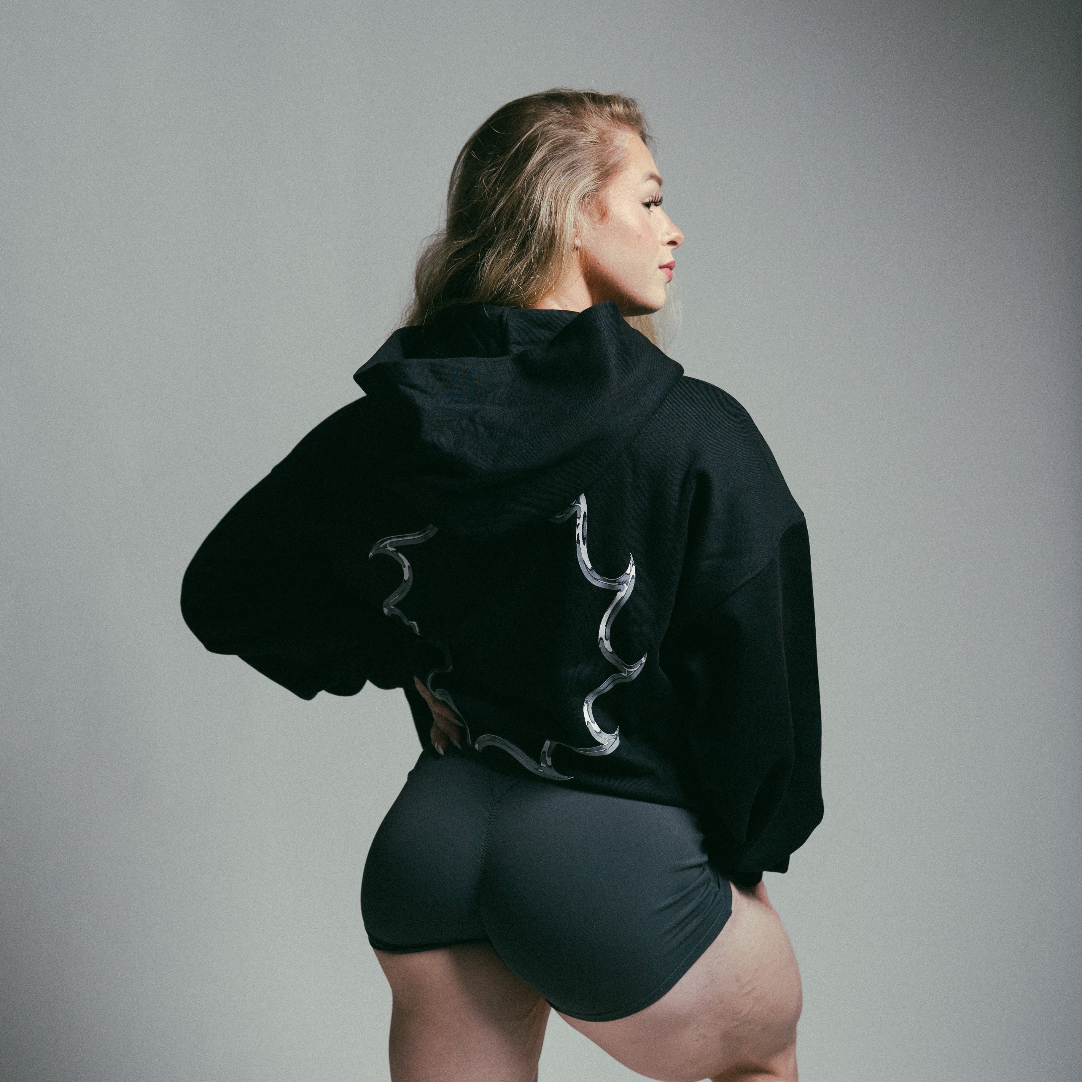 Chrome Script Hoodie