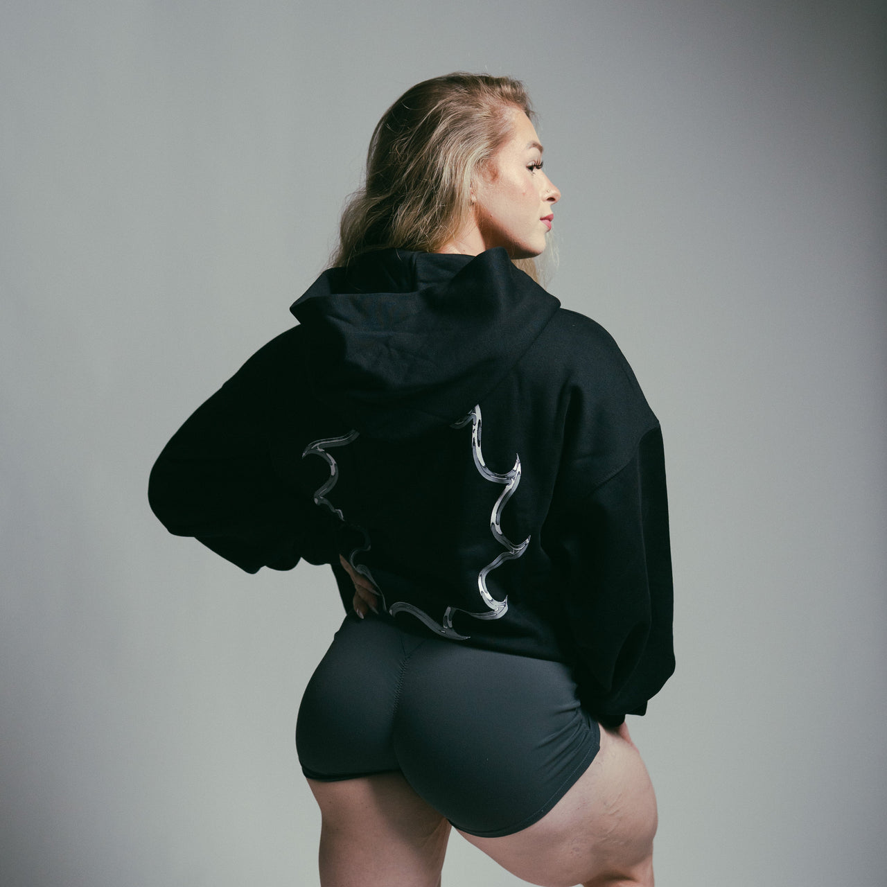 Chrome Script Hoodie