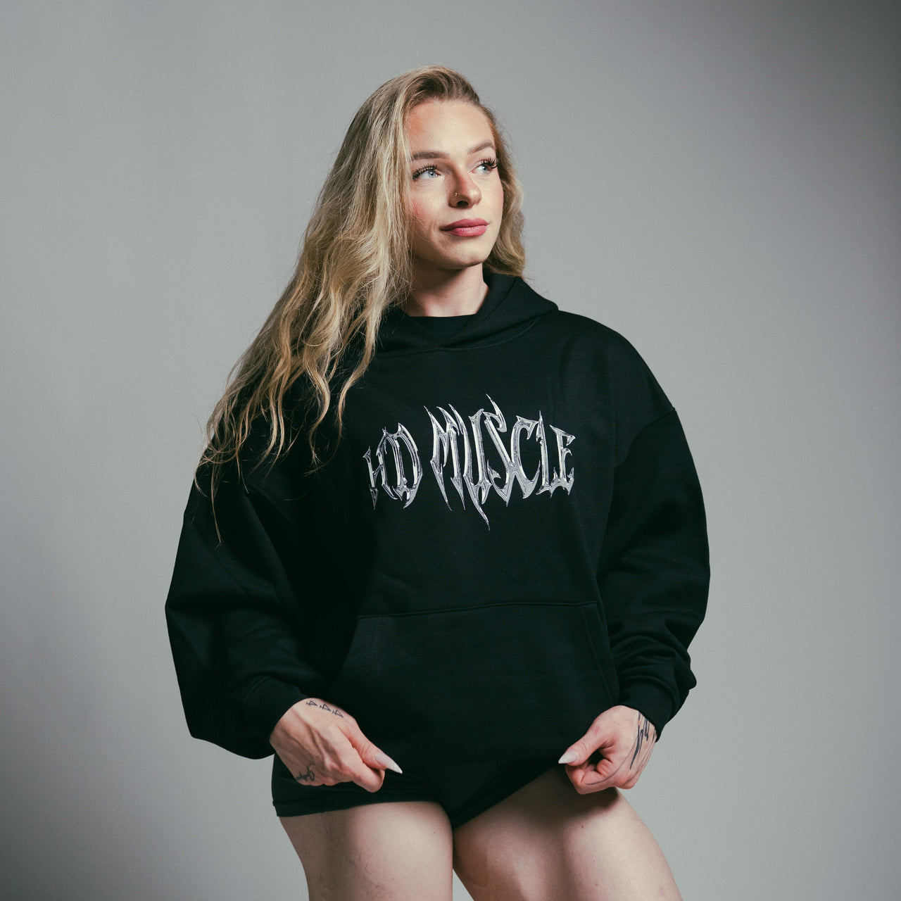 Chrome Script Hoodie