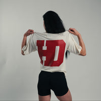 Heritage T-Shirt — Cream & Red