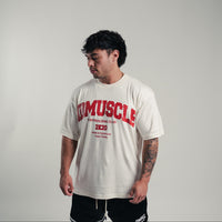 Heritage T-Shirt — Cream & Red
