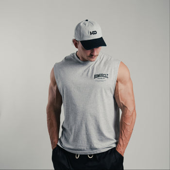 Collegiate Tank — Heather Grey