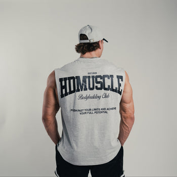 Collegiate Tank — Heather Grey