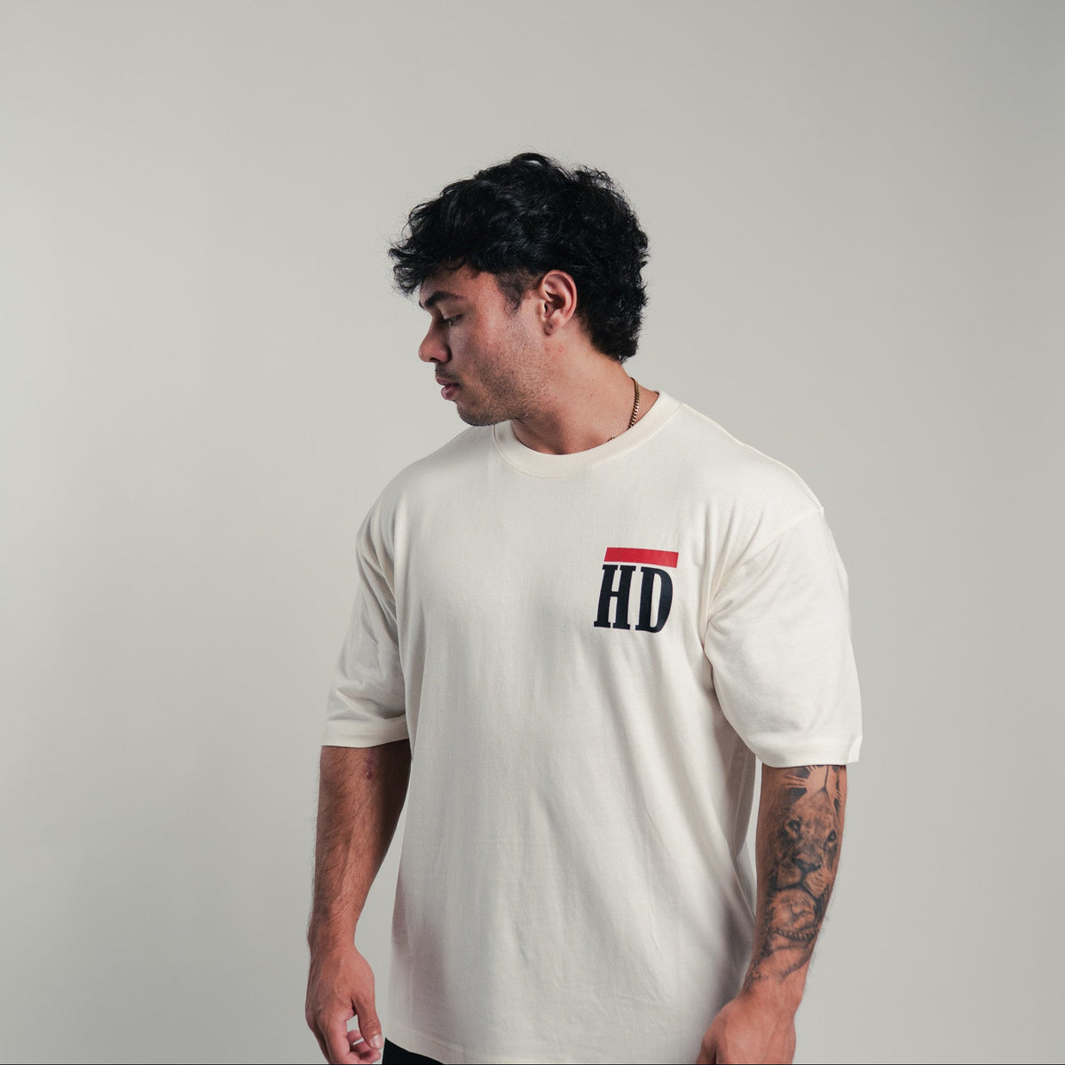 Serif T-Shirt — Off White