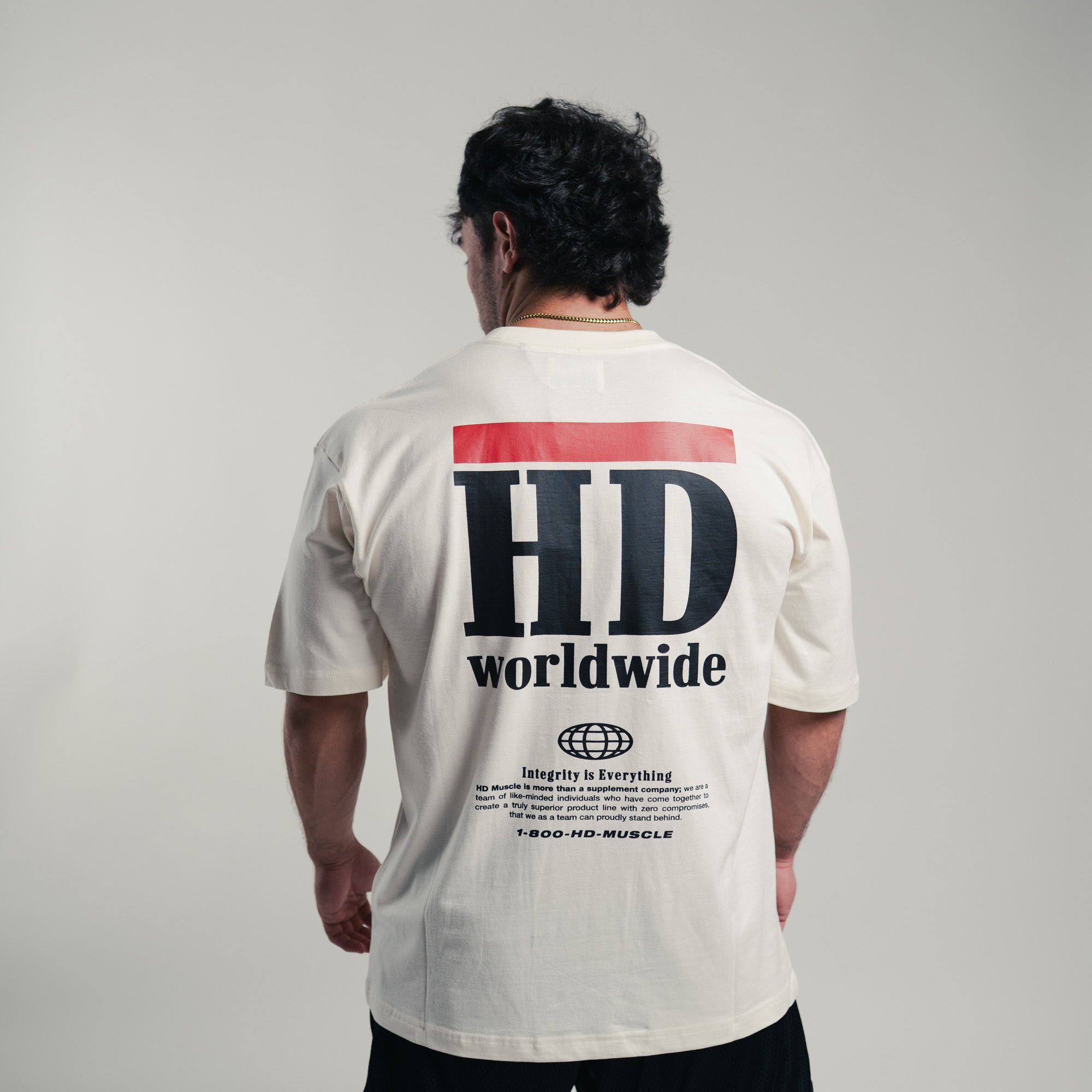 Serif T-Shirt — Off White