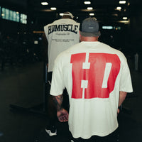 Heritage T-Shirt — Cream & Red