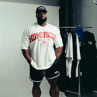 Heritage T-Shirt — Cream & Red