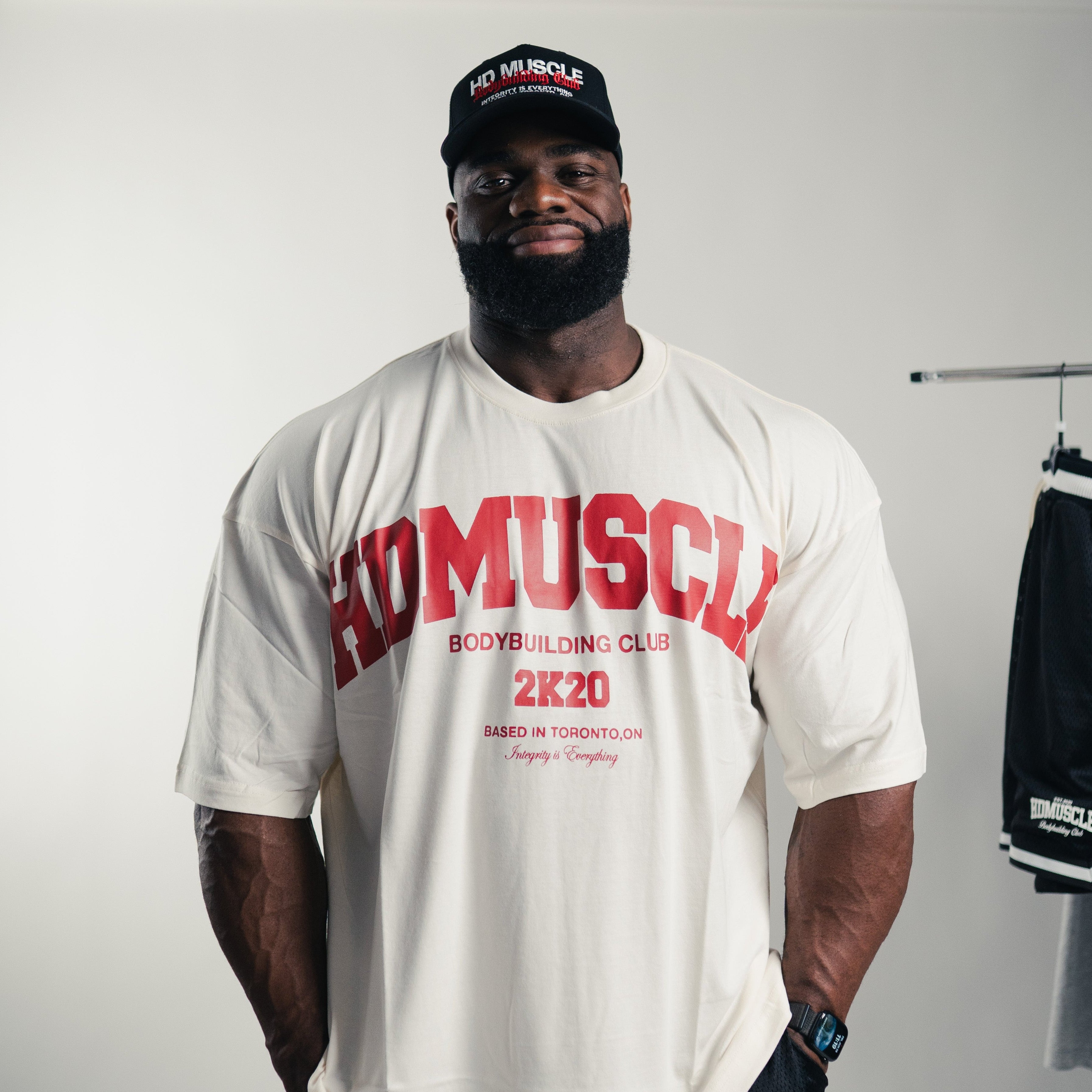 Heritage T-Shirt — Cream & Red