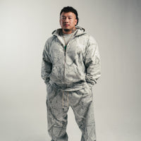 Collegiate Zip-Up Hoodie — Light Realtree