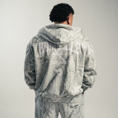 Collegiate Zip-Up Hoodie — Light Realtree