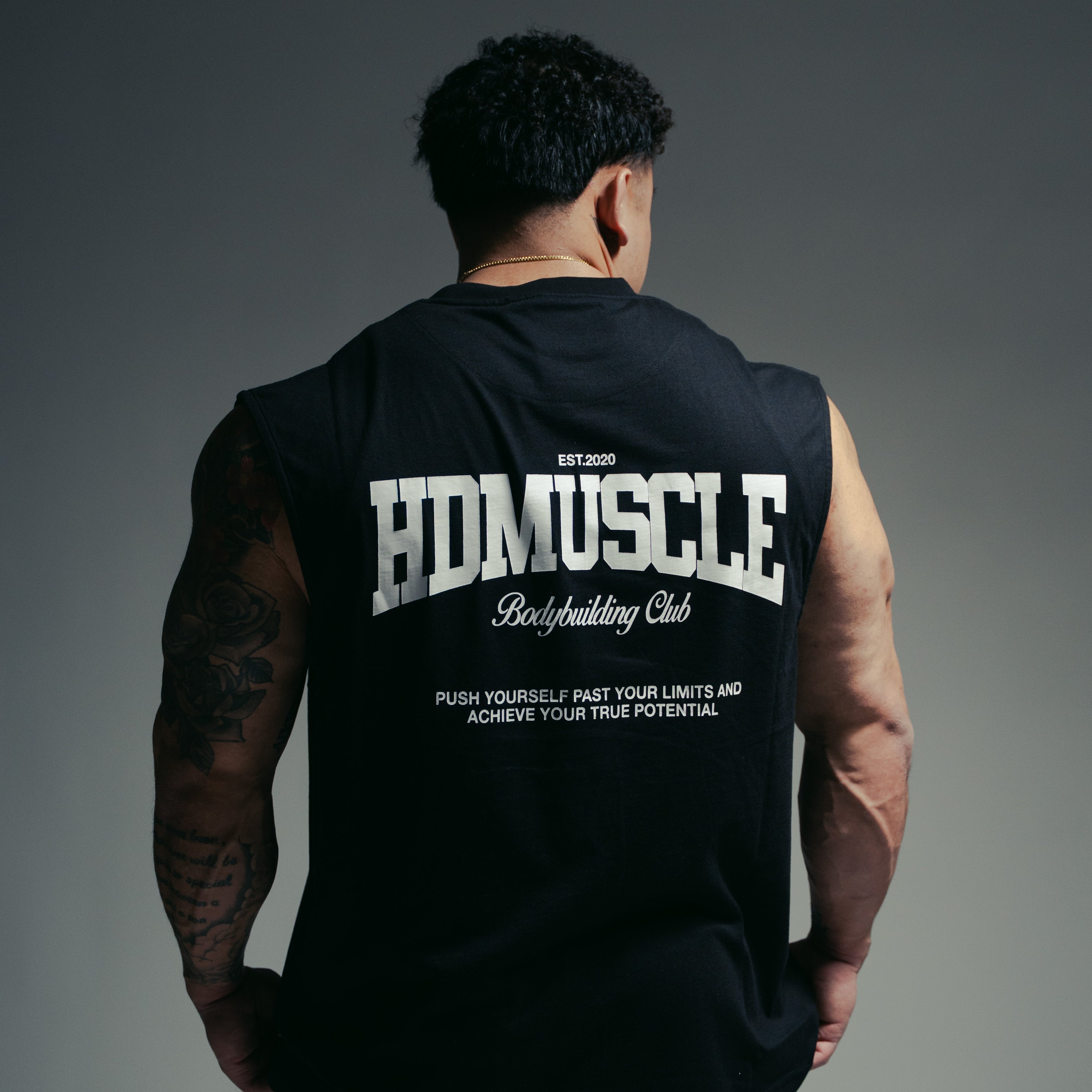 Collegiate Tank  — Black Onyx