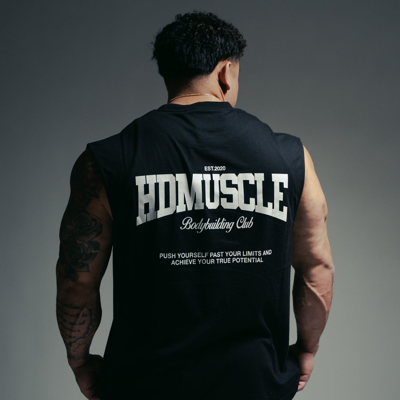 Collegiate Tank  — Black Onyx