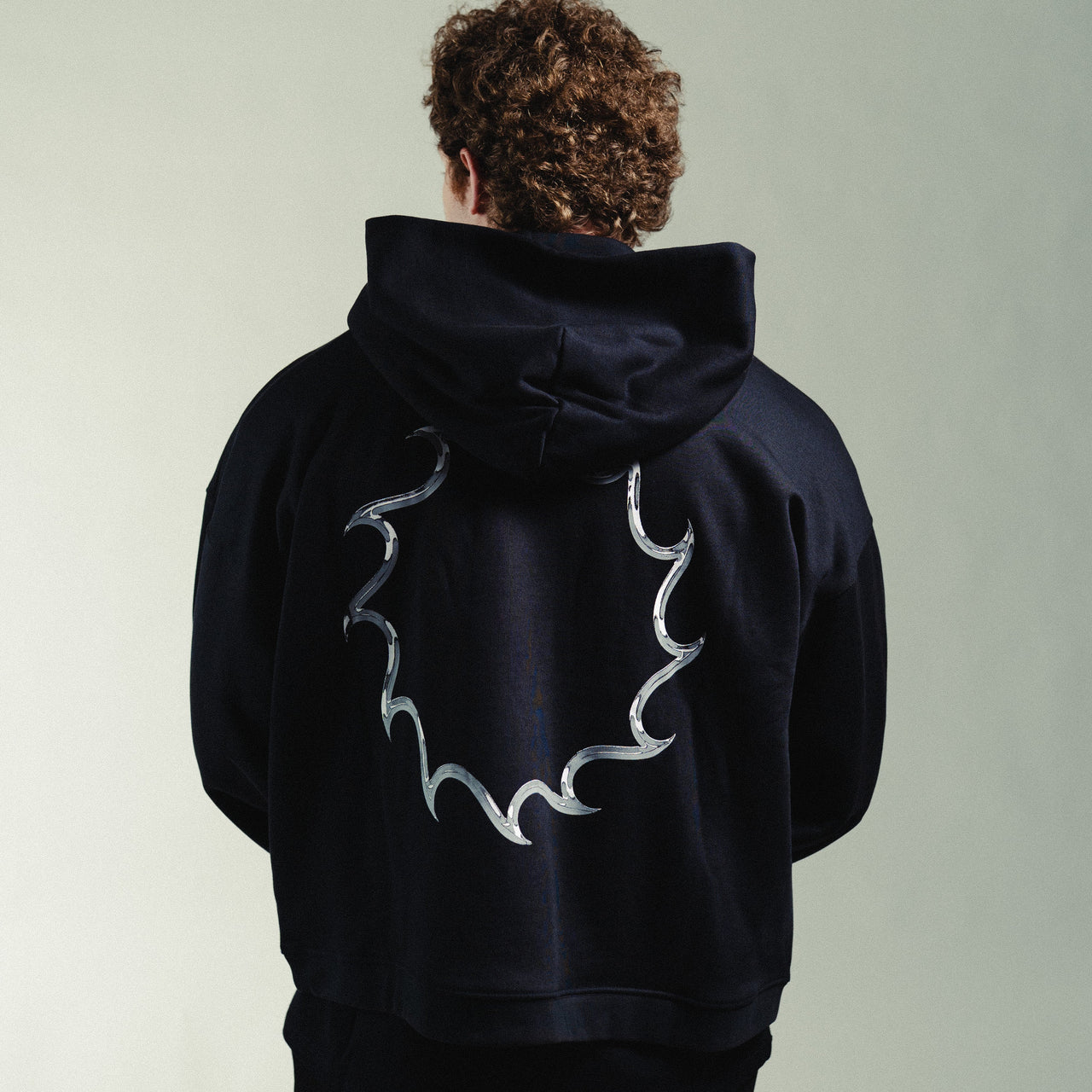 Chrome Script Hoodie