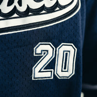 Varsity Baseball Jersey — Navy Blue