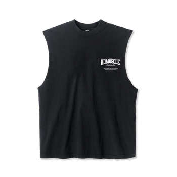 Collegiate Tank  — Black Onyx