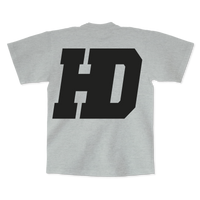 Heritage T-Shirt — Heather Grey & Forest Green