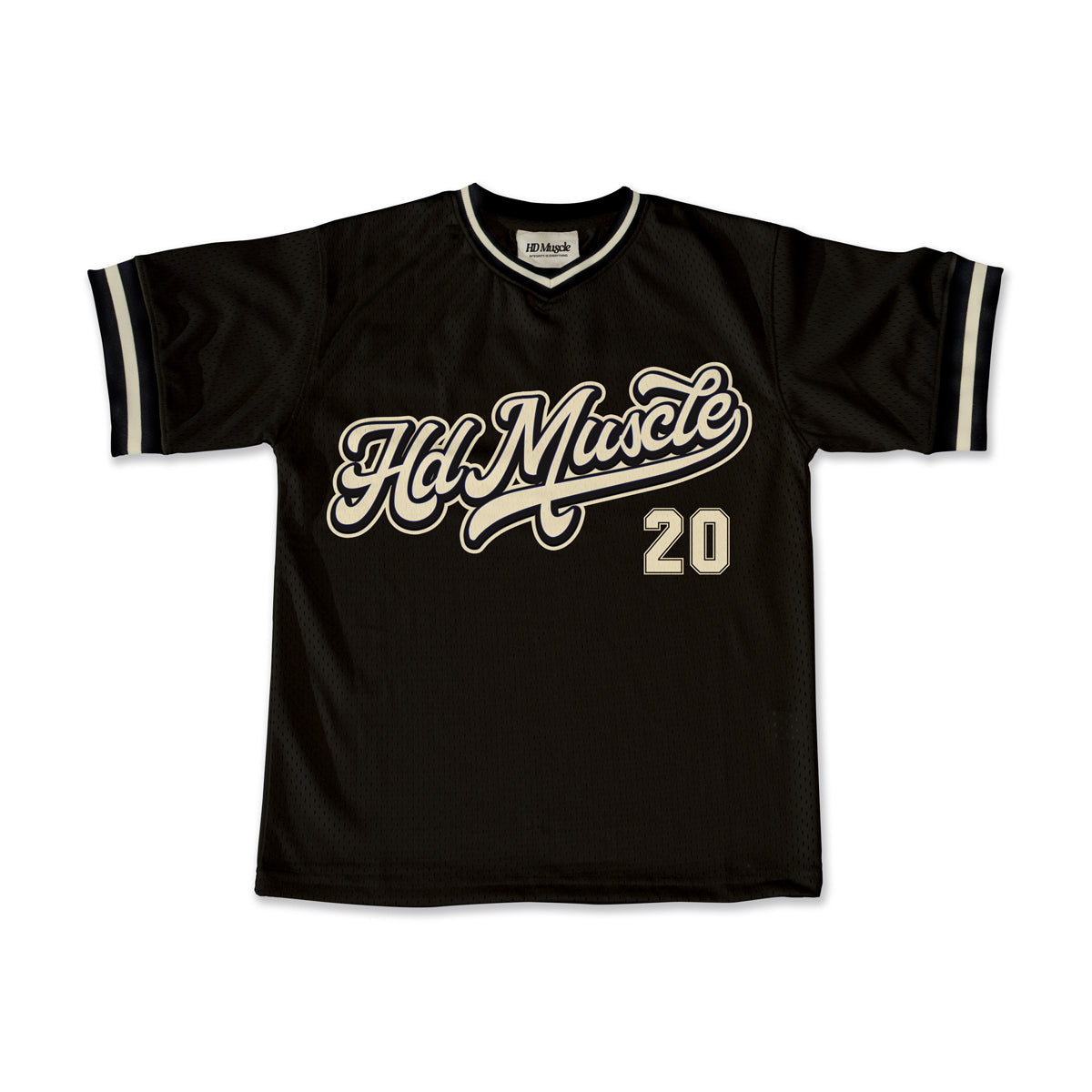 Varsity Baseball Jersey — Black
