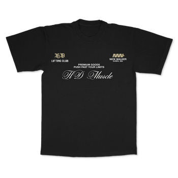 Reclaimed Olympia '25 T-Shirt — Black