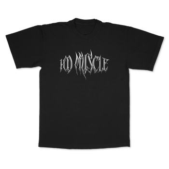 Chrome Script T-Shirt — Black Onyx