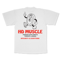 Weight Man T-Shirt — Bright White
