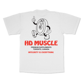 Weight Man T-Shirt — Bright White