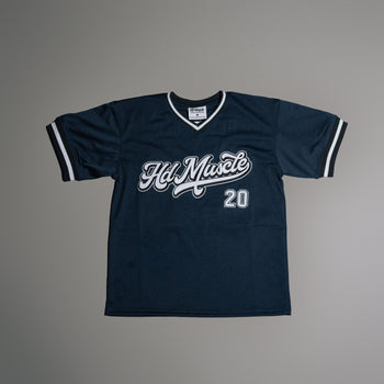 Varsity Baseball Jersey — Navy Blue