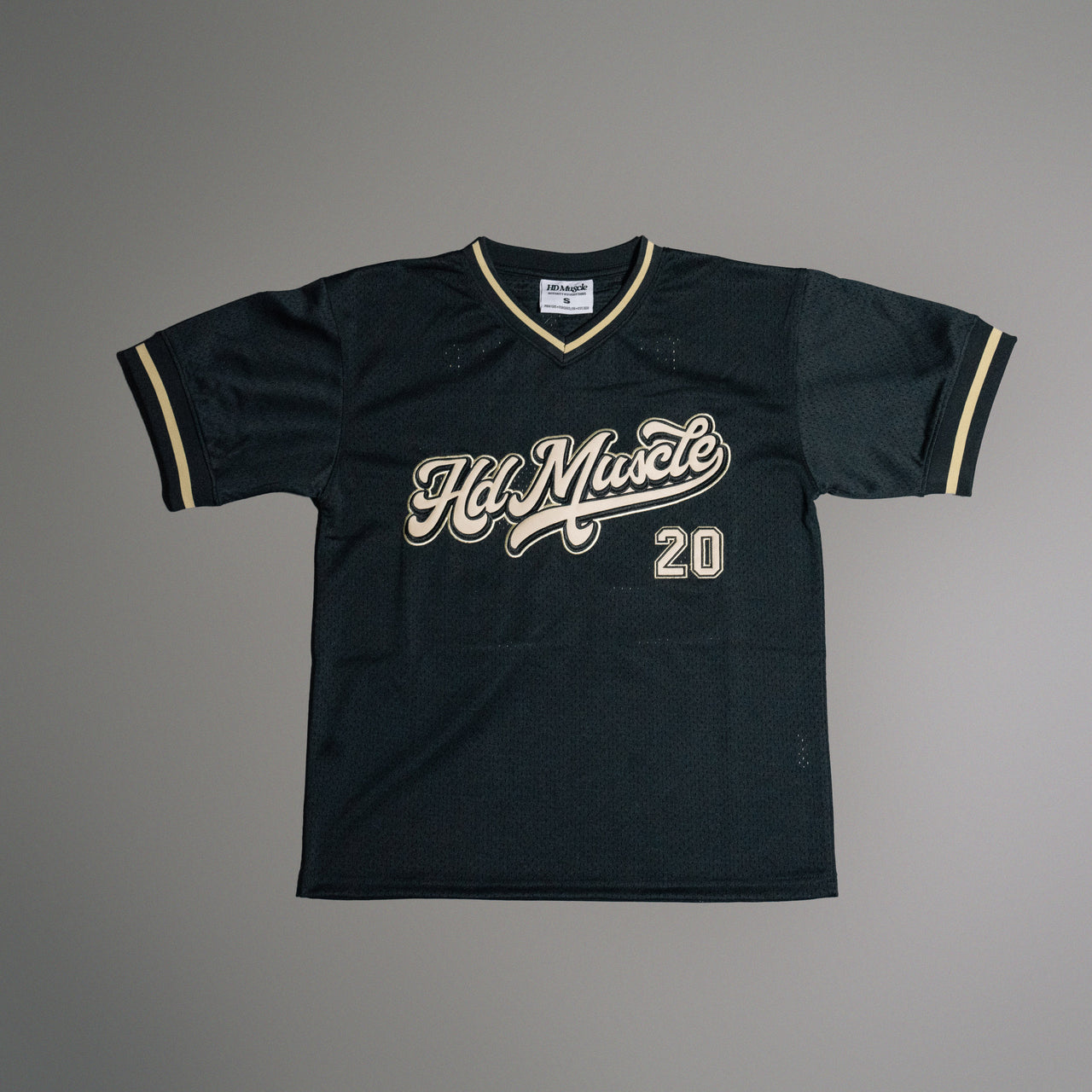 Varsity Baseball Jersey — Black