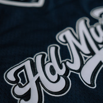 Varsity Baseball Jersey — Navy Blue
