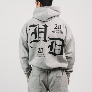 Gothic Hoodie — Gray