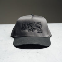 Varsity Hat — Vintage Grey & Black